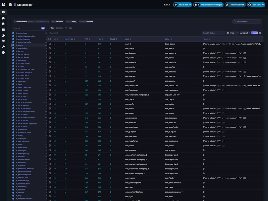 DB Manager