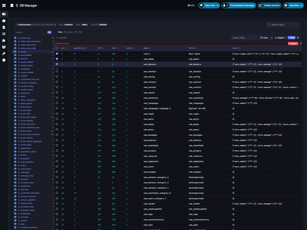 DB Manager