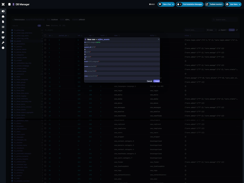 DB Manager