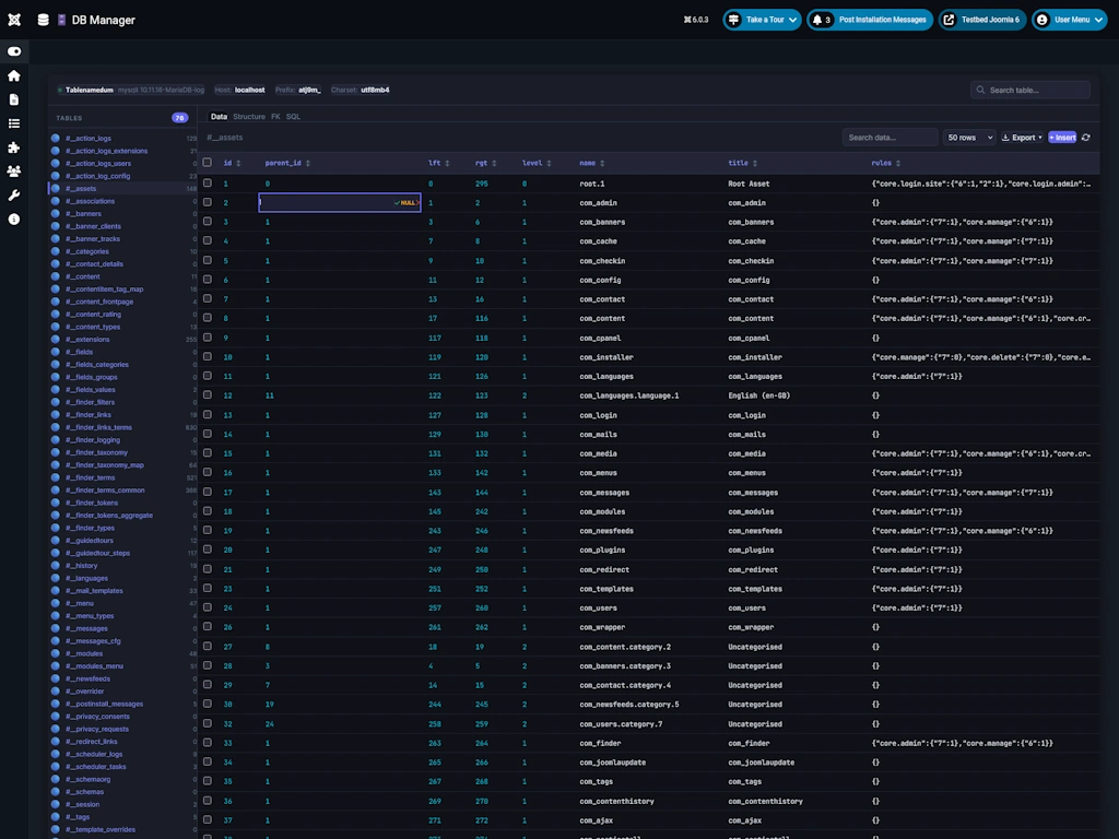 DB Manager