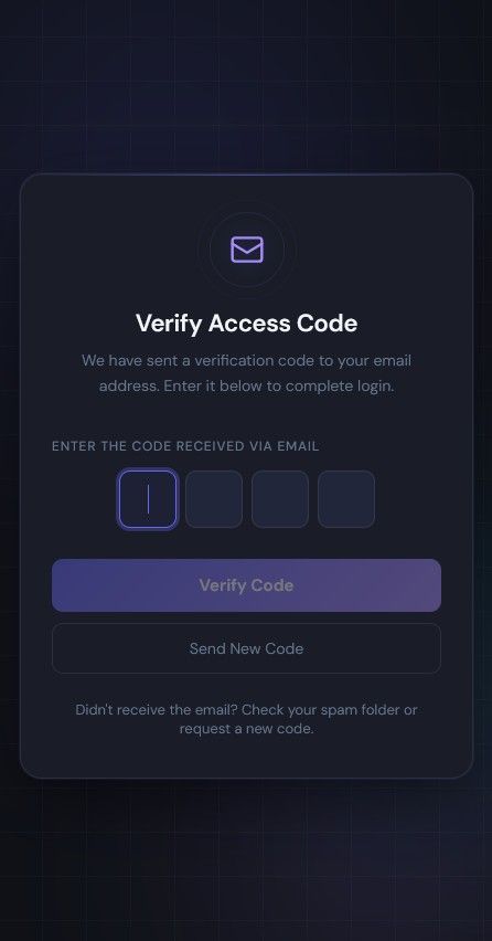 Email Login Verification