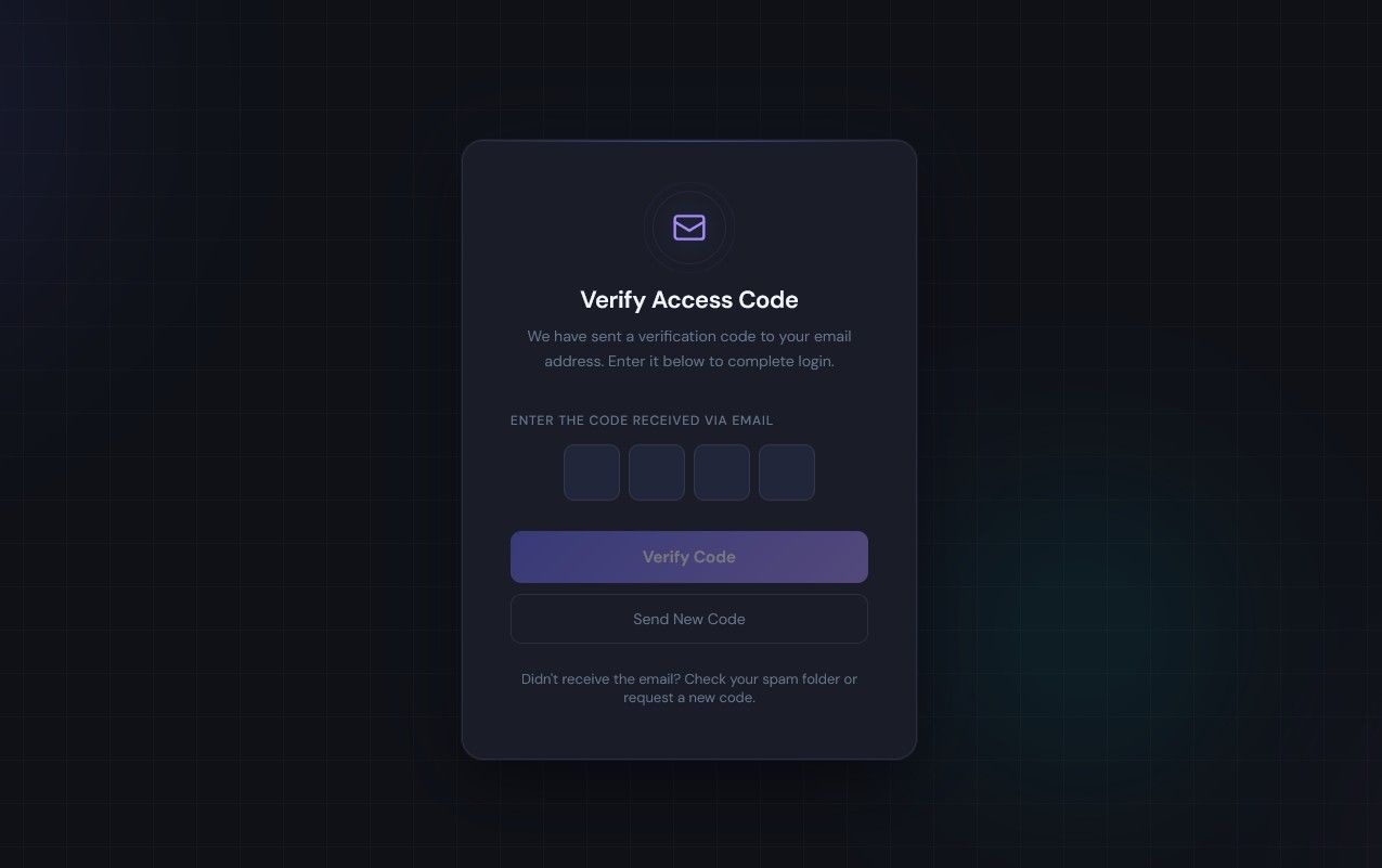 Email Login Verification